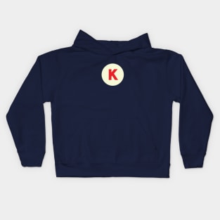 Vintage K Monogram Kids Hoodie